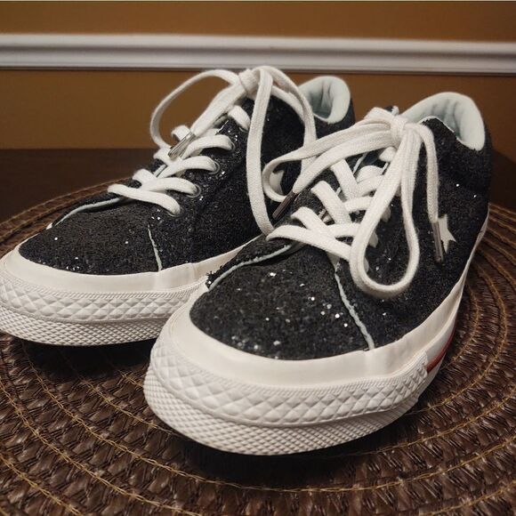 Converse X Chiara Ferragni One Star Ox Low Black 6 EUC - Picture 2 of 8